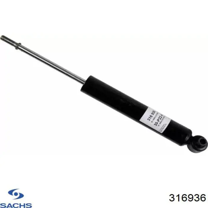 Amortiguador trasero Sachs 316936 precio, desde 59,95 EUR