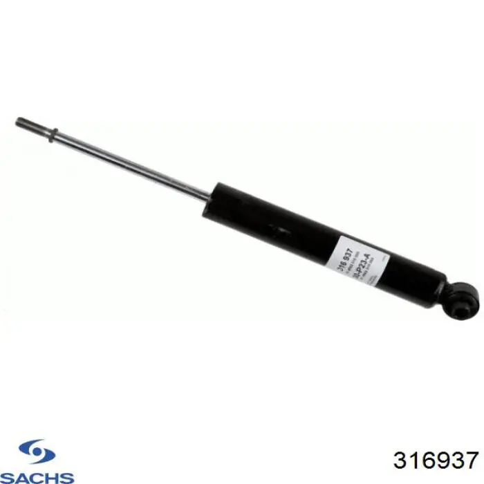 316 937 Sachs amortiguador trasero