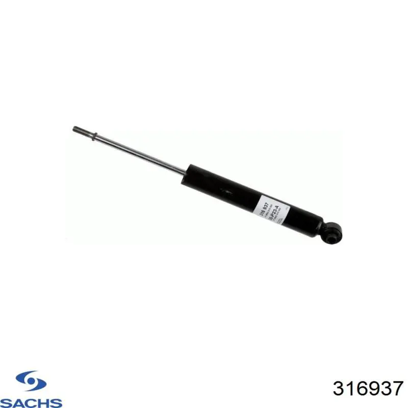 Amortiguador trasero Sachs 316937 precio, desde 43,04 EUR