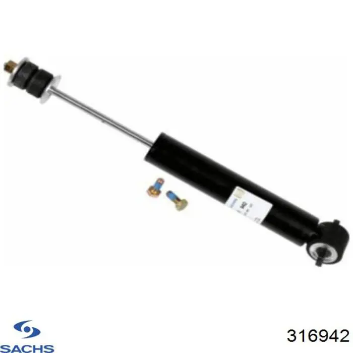 316 942 Sachs amortiguador trasero