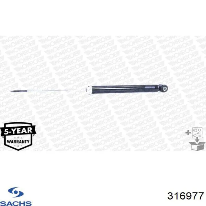 Comprar 316977 Sachs Amortiguador trasero