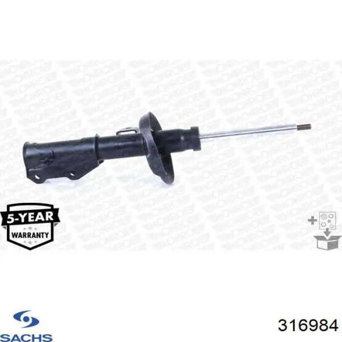 316984 Sachs amortiguador trasero