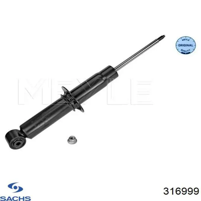 Amortiguador trasero Sachs 316999 precio, desde 88,57 EUR
