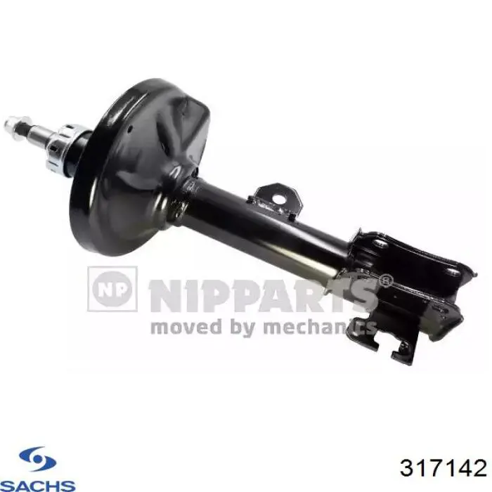 317 142 Sachs amortiguador trasero derecho