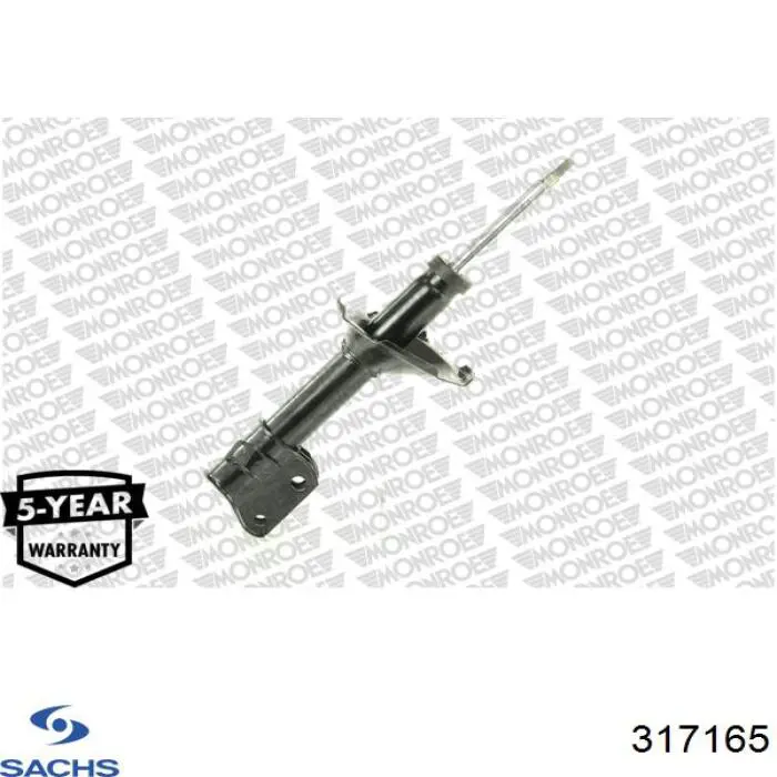 317 165 Sachs amortiguador delantero derecho