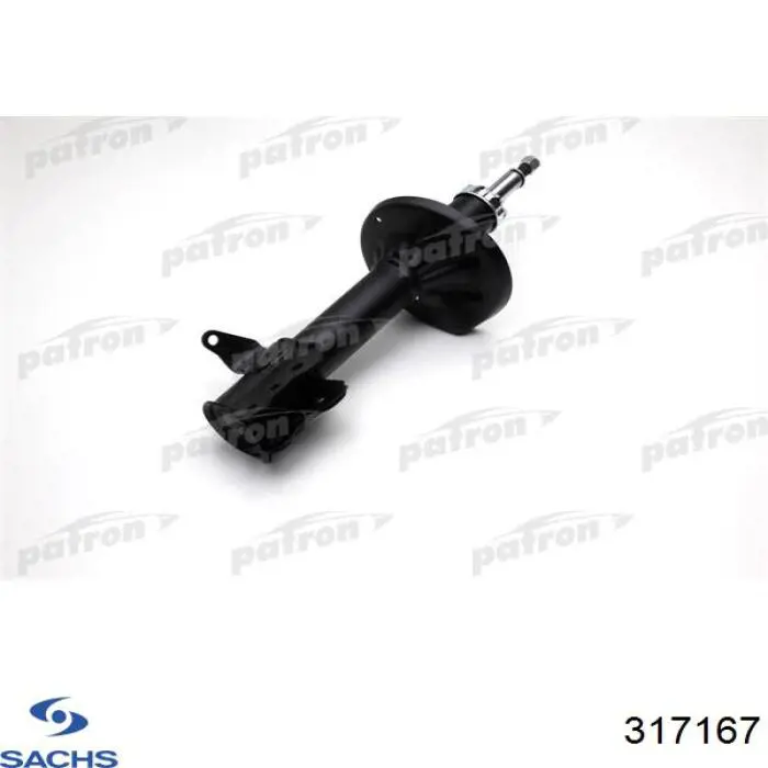 317167 Sachs amortiguador trasero derecho