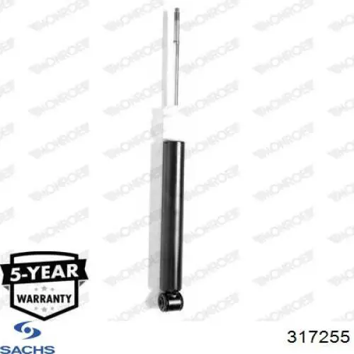 317 255 Sachs amortiguador trasero