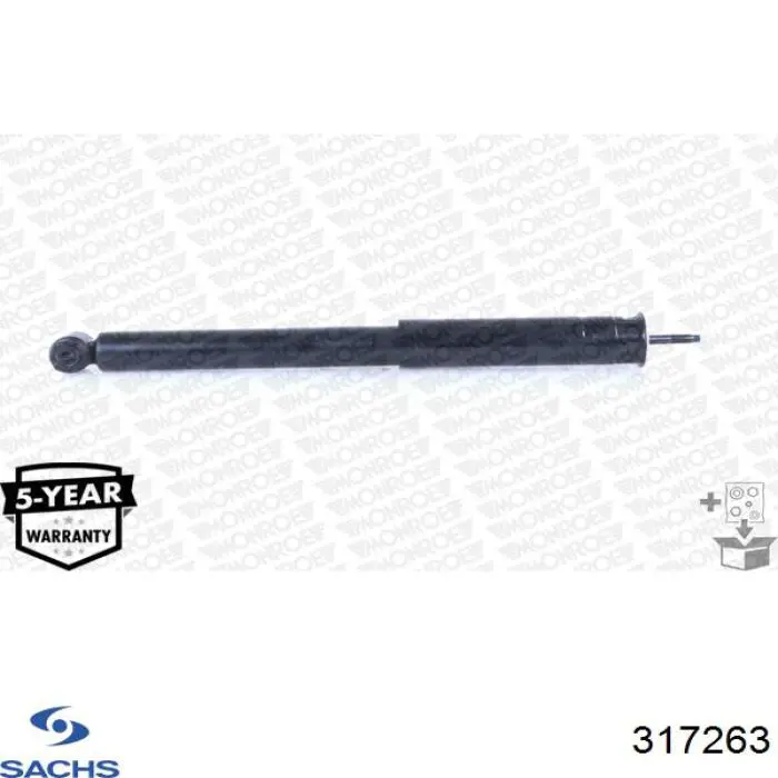 Amortiguador trasero Sachs 317263 precio, desde 54,12 EUR
