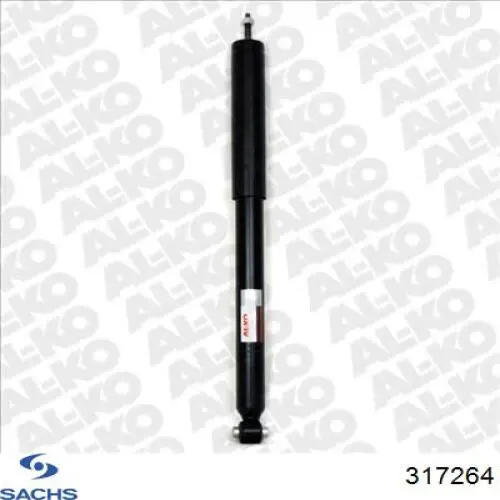 Amortiguador trasero 317264 Sachs