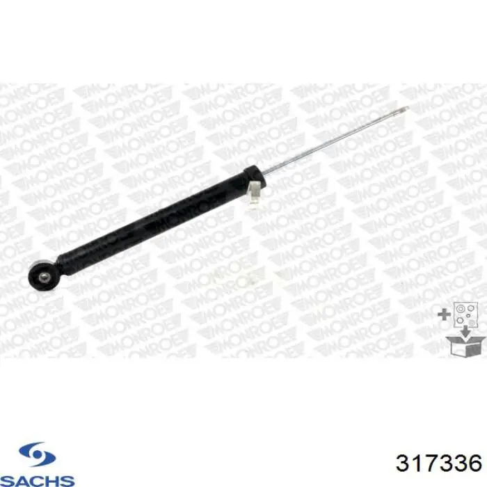 Amortiguador trasero 317336 Sachs