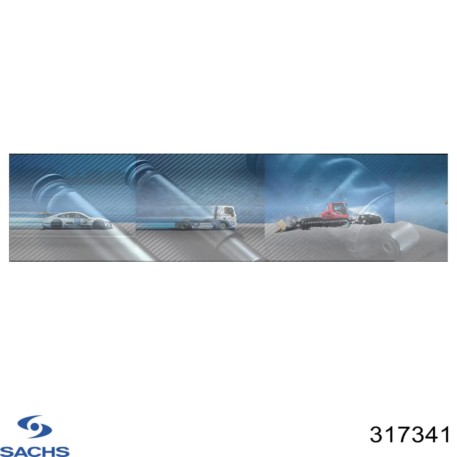 Amortiguador trasero Sachs 317341 precio, desde 40,73 EUR