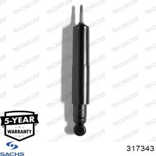 Amortiguador trasero Sachs 317343 precio, desde 59,64 EUR