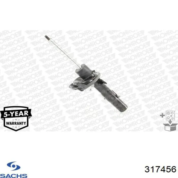 317 456 Sachs amortiguador delantero izquierdo