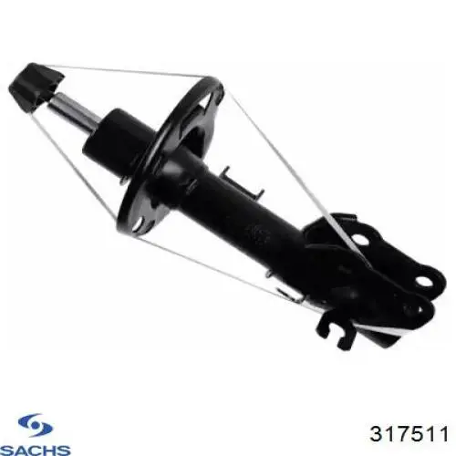 Comprar 317511 Sachs Amortiguador delantero izquierdo