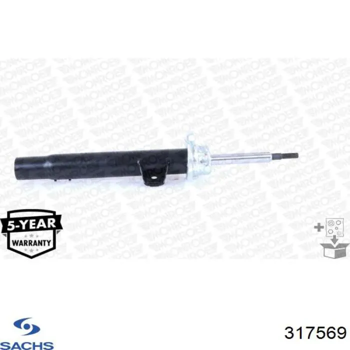 Amortiguador delantero izquierdo Sachs 317569 precio, desde 66,38 EUR