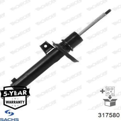 317 580 Sachs amortiguador delantero