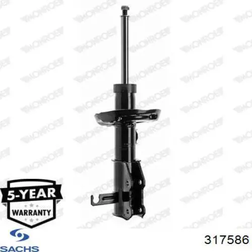 Amortiguador delantero izquierdo Sachs 317586 precio, desde 88,32 EUR