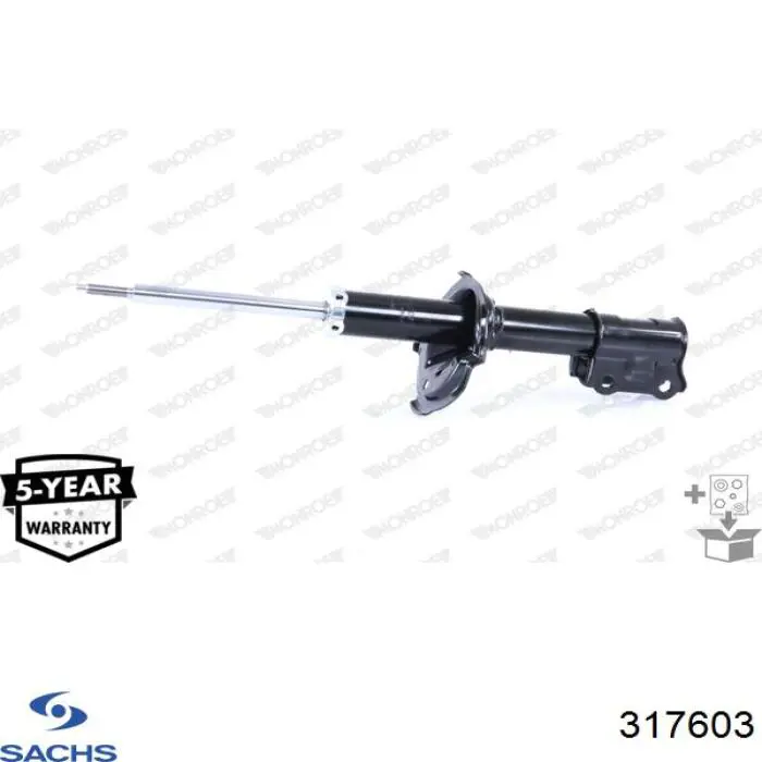 317 603 Sachs amortiguador delantero derecho