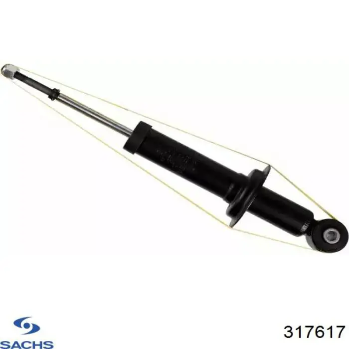 317 617 Sachs amortiguador trasero