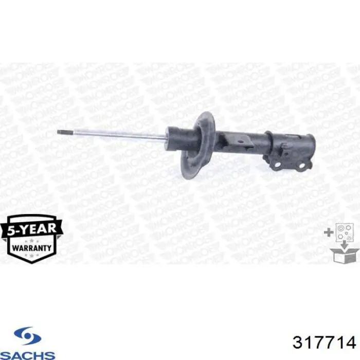 Amortiguador delantero izquierdo Sachs 317714 precio, desde 76,43 EUR