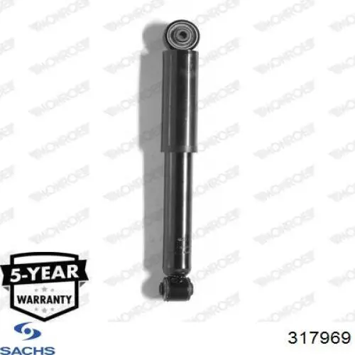 Amortiguador trasero Sachs 317969 precio, desde 32,49 EUR