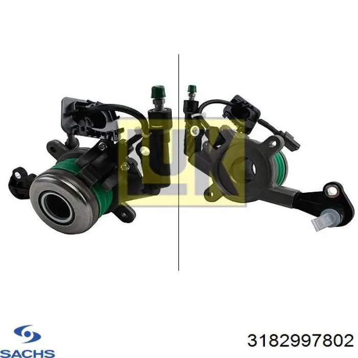 Desembrague central, embrague Sachs 3182997802 precio, desde 317,87 EUR
