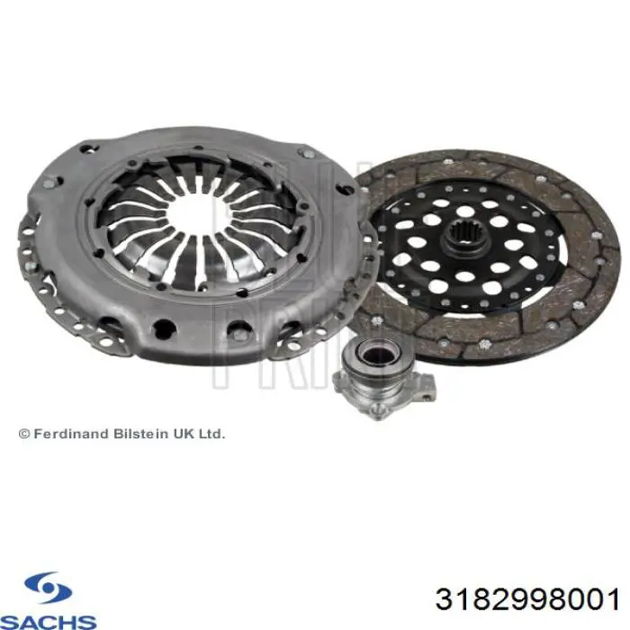 Comprar 3182998001 Sachs Desembrague central, embrague