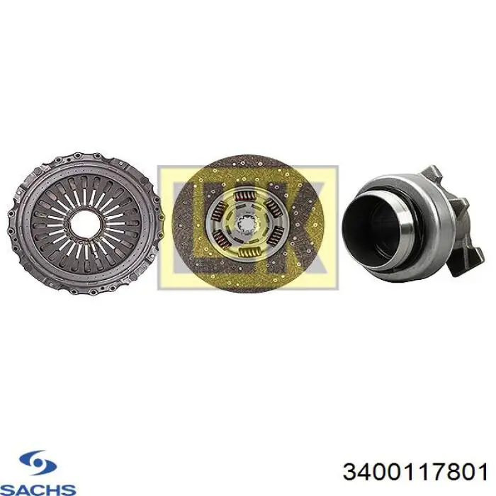 Mecanismo de embrague Sachs 3400117801 precio, desde 565,74 EUR