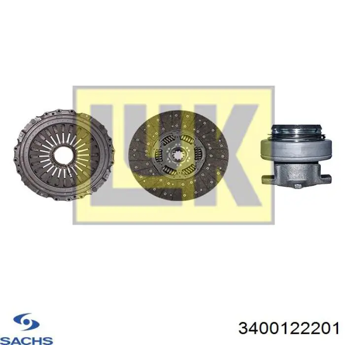 Mecanismo de embrague Sachs 3400122201 precio, desde 659,66 EUR
