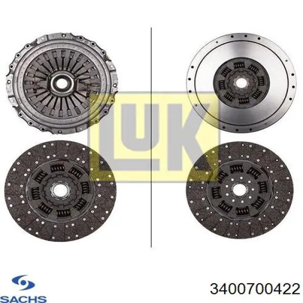 Embrague 3400700704 Sachs