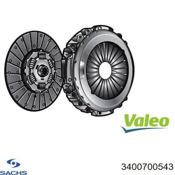 3400700543 Sachs Embrague motor