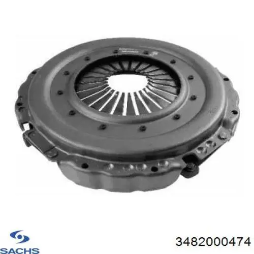 Plato de presión de embrague Sachs 3482000474 precio, desde 433,65 EUR