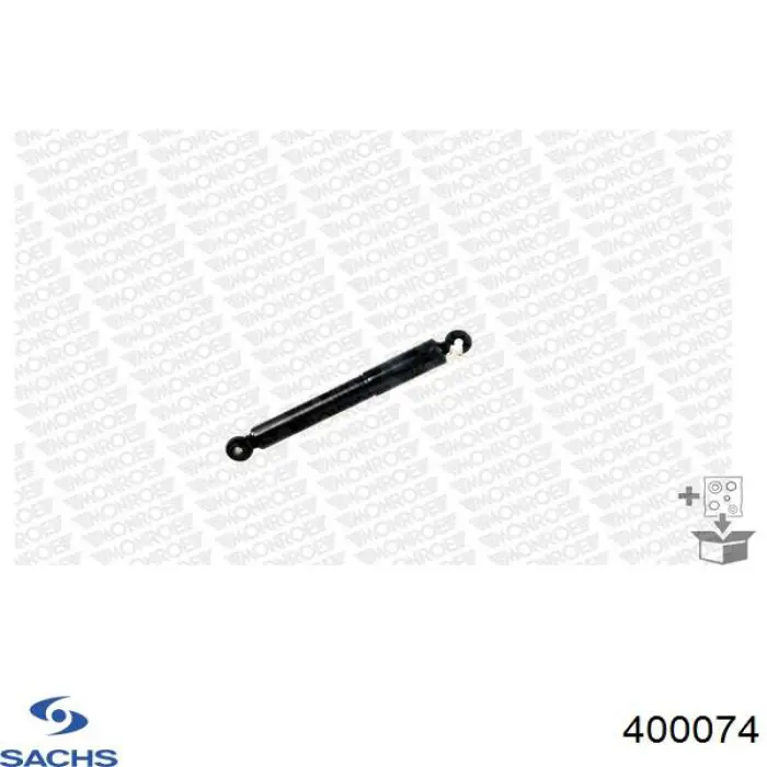 Amortiguador trasero 400074 Sachs