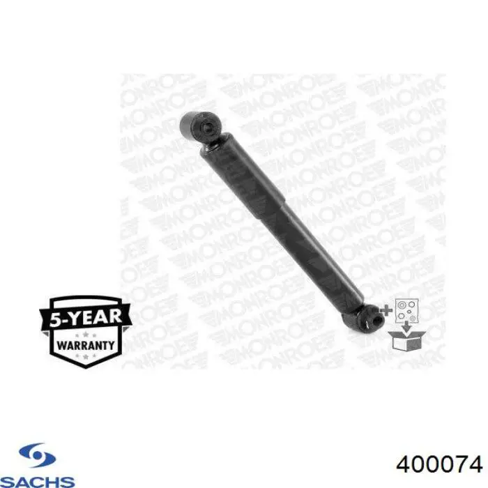 Amortiguador trasero Sachs 400074 precio, desde 33,00 EUR