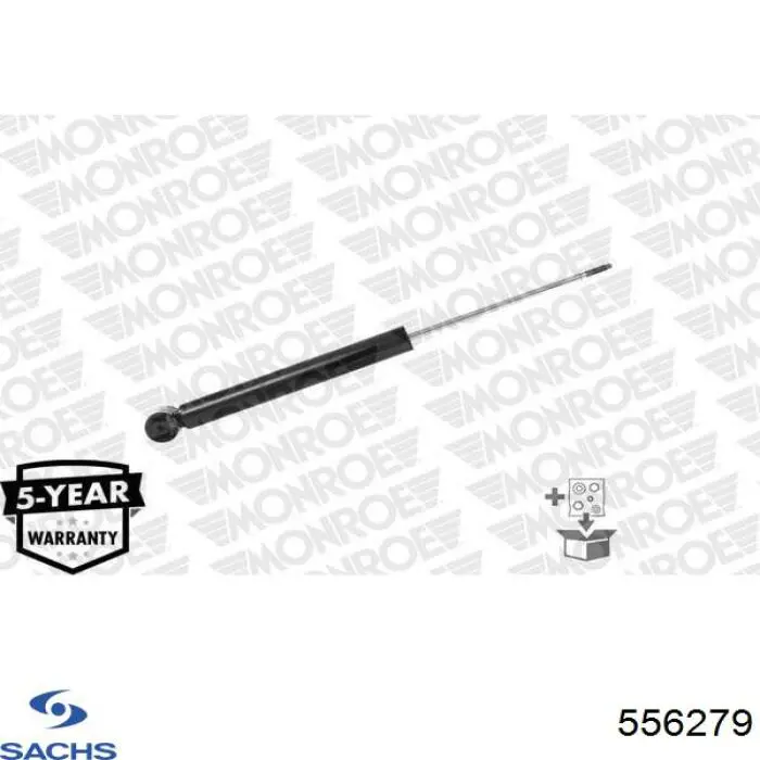 Amortiguador trasero 556279 Sachs