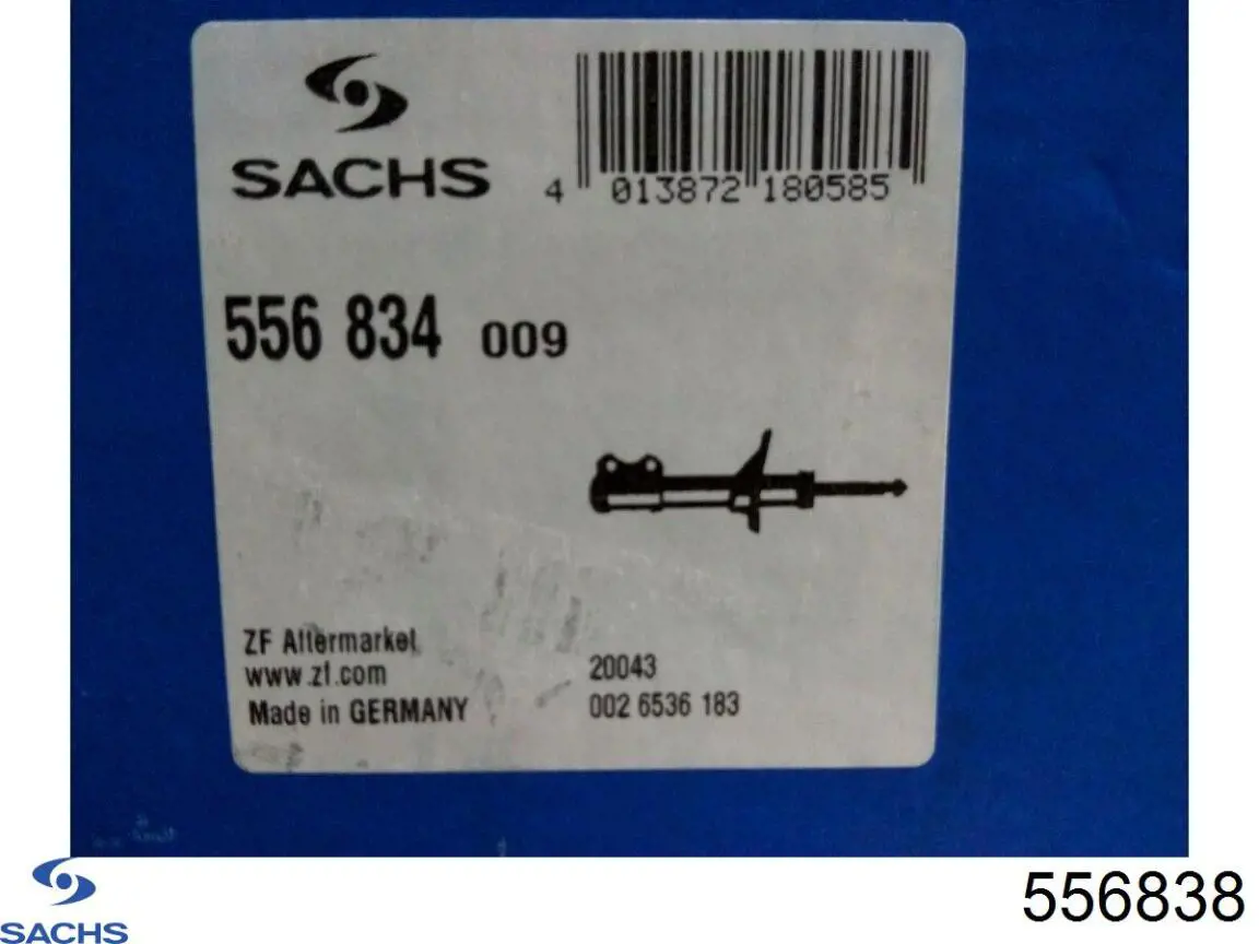 Comprar 556838 Sachs Amortiguador