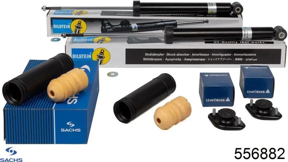 Amortiguador trasero Sachs 556882 precio, desde 35,54 EUR