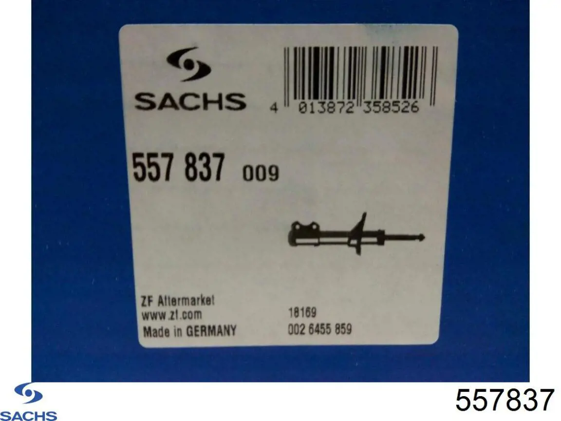 Amortiguadores Sachs 557837 precio, desde 52,84 EUR