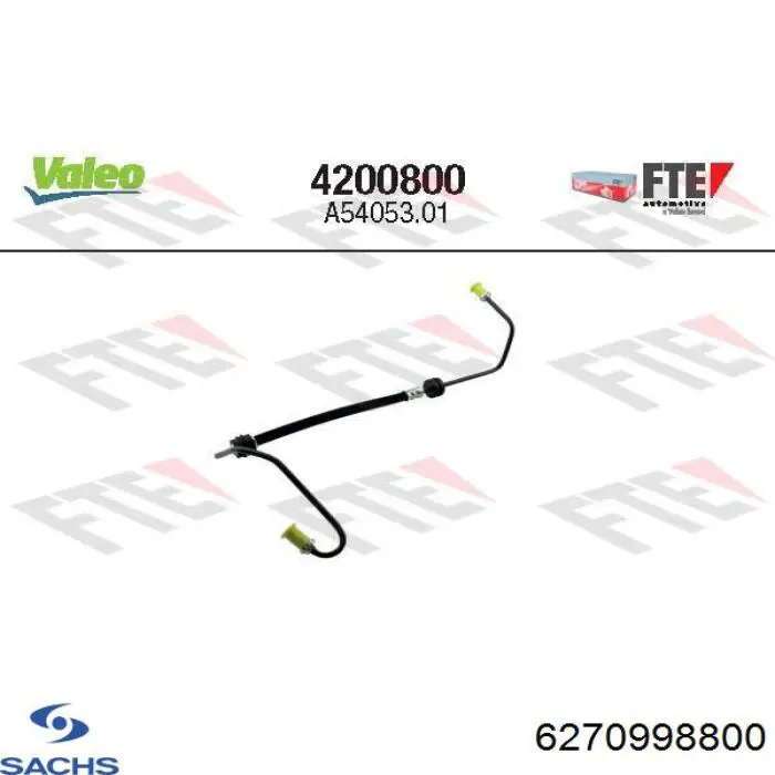 Conducto de embrague  Sachs 6270998800 precio, desde 64,05 EUR