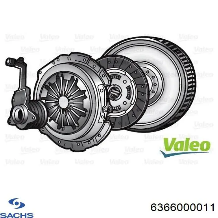 Comprar 6366000011 Sachs Volante de motor bimasa