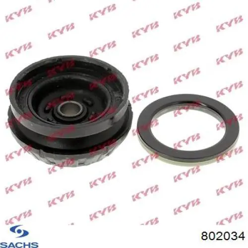 Soporte del amortiguador delantero 802034 Sachs