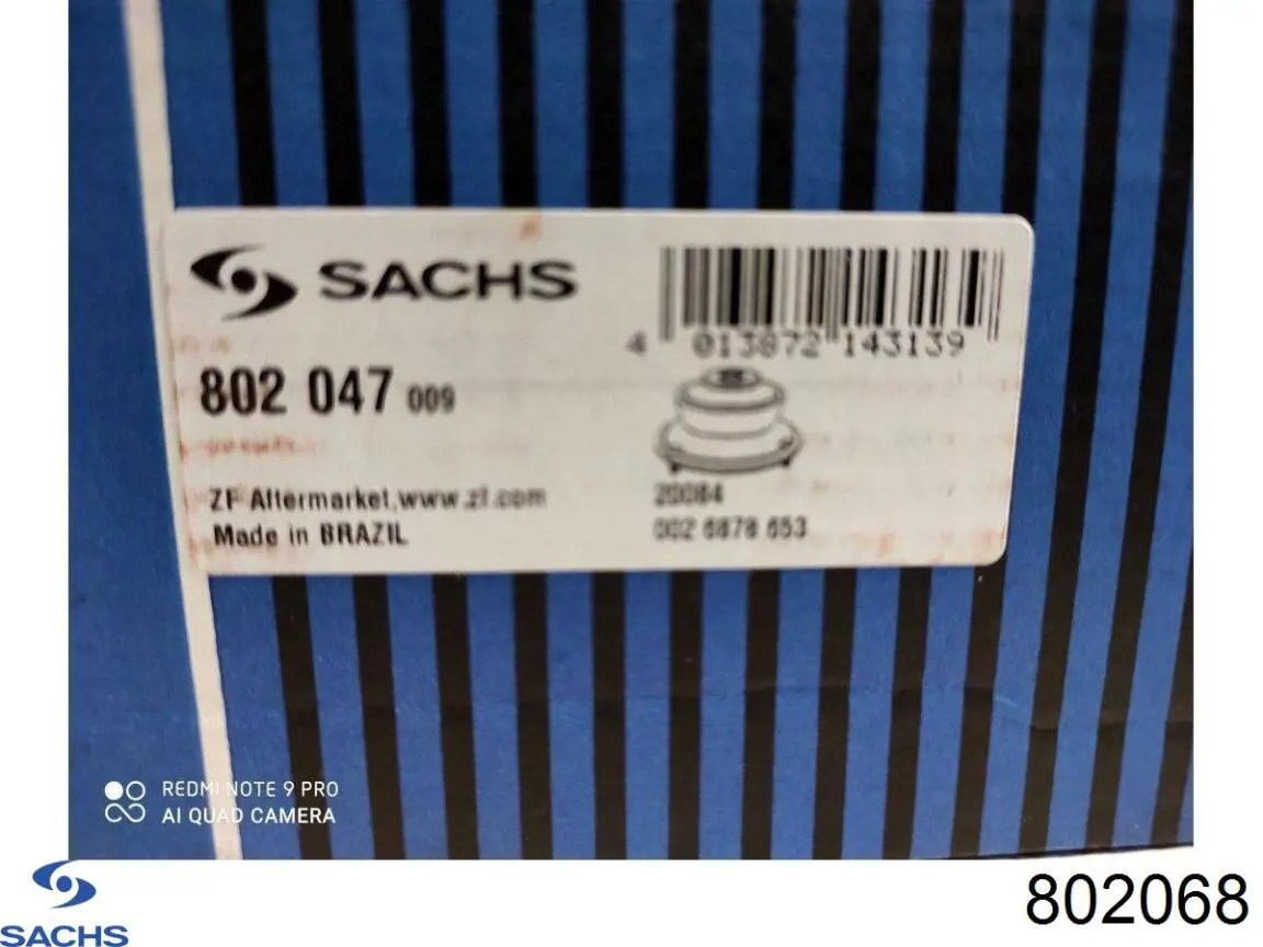 Soporte del amortiguador delantero Sachs 802068 precio, desde 25,89 EUR