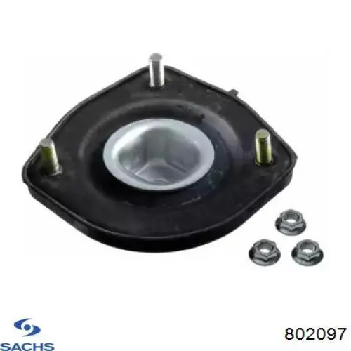 802 097 Sachs soporte amortiguador trasero derecho