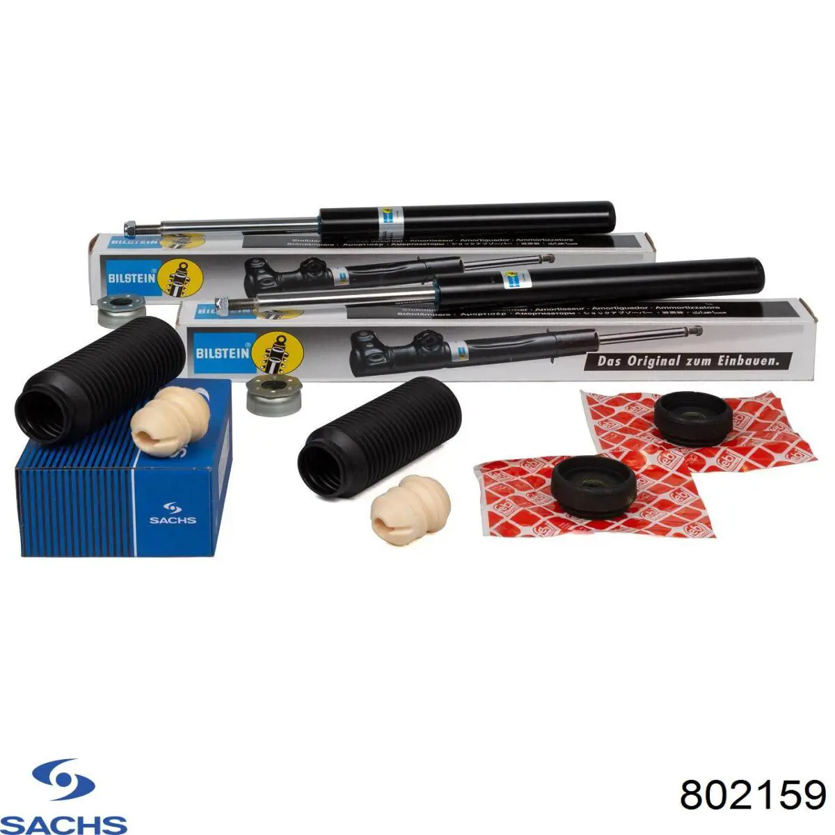 Soporte del amortiguador delantero 802159 Sachs