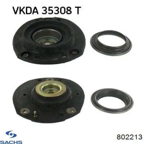 Comprar 802213 Sachs Soporte del amortiguador delantero izquierdo