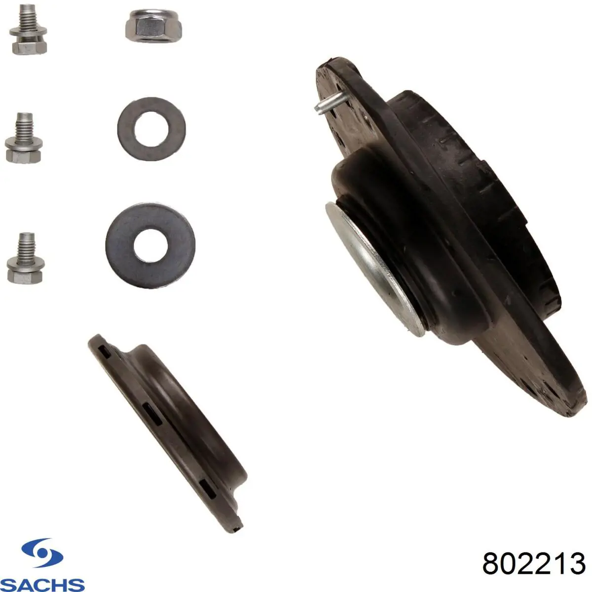 802213 Sachs Soporte amortiguador delantero izquierdo