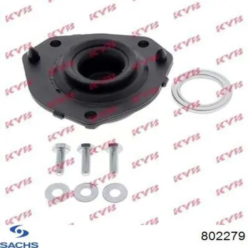 802279 Sachs soporte amortiguador delantero izquierdo