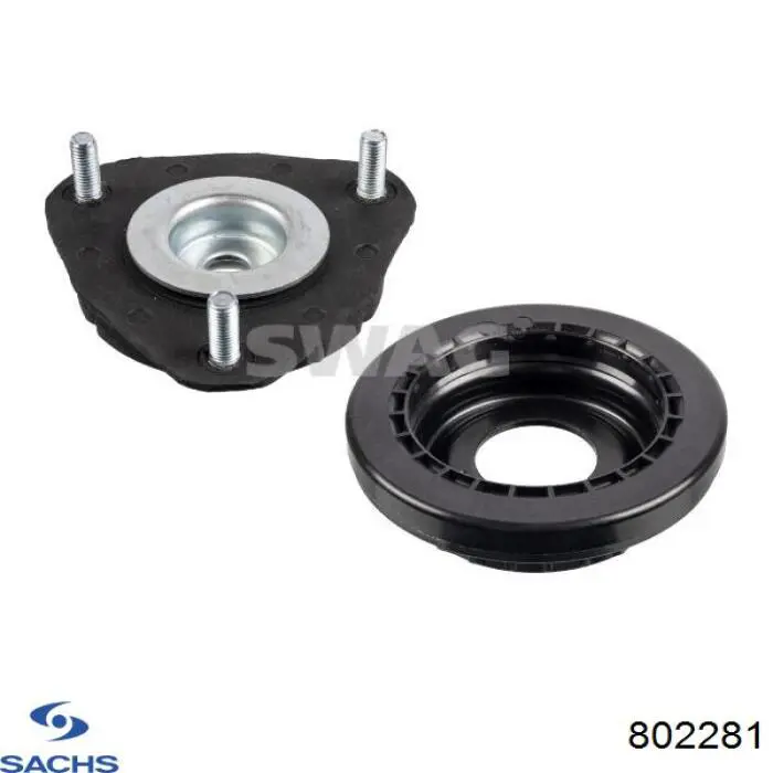 802281 Sachs soporte amortiguador delantero