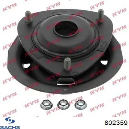 716382 Impergom Soporte amortiguador trasero