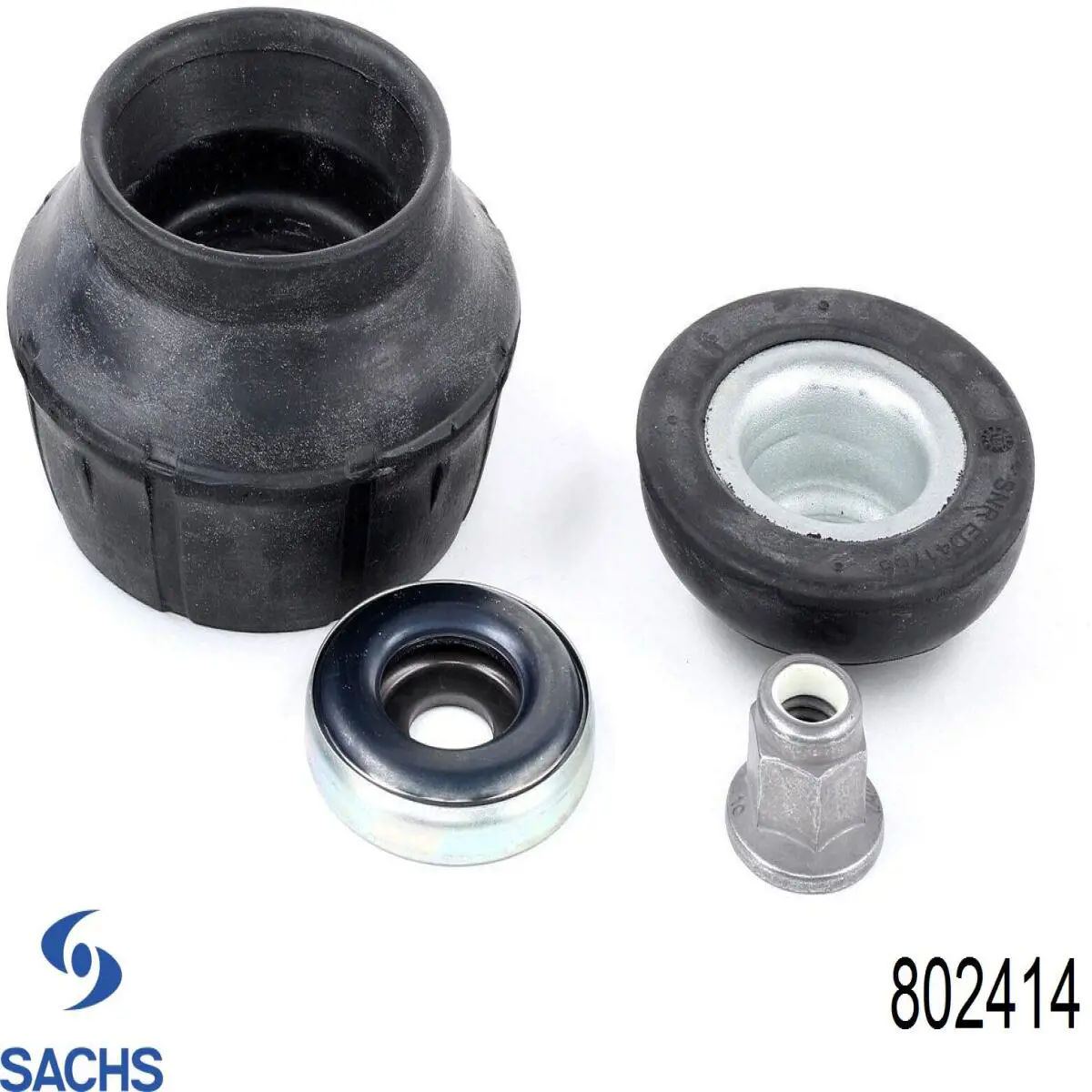 Soporte del amortiguador delantero 802414 Sachs